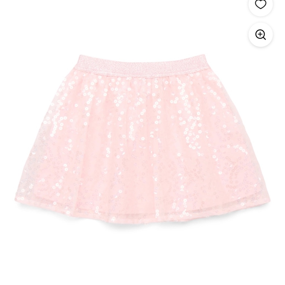 Garanimals Girls Icy Pink Sequin Skirt Size 7 NWT